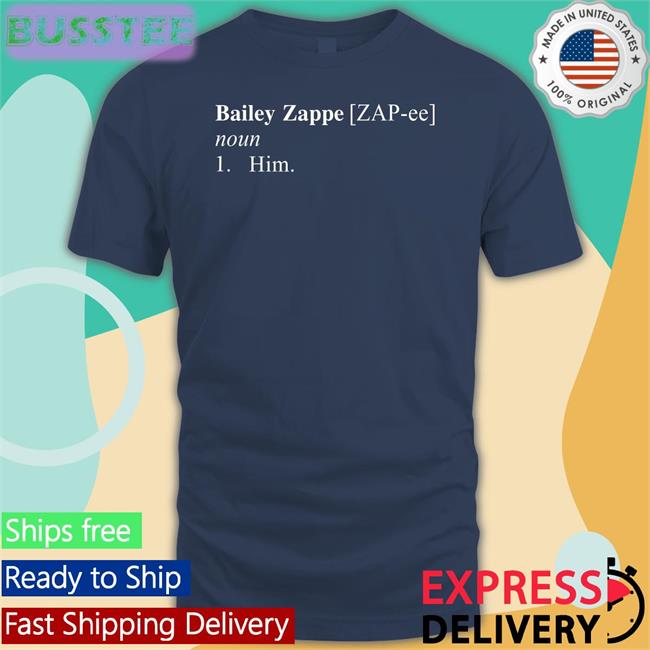 Bailey Zappe Definition Long Sleeve Tee Barstoolstore