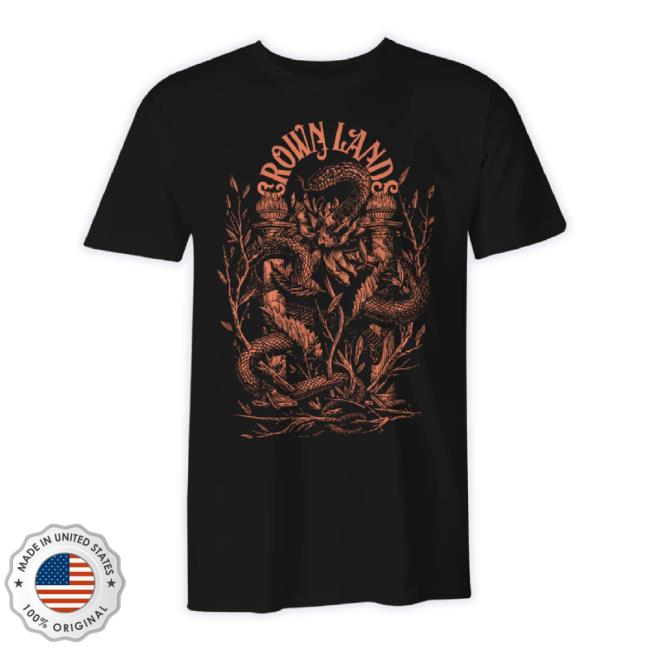 Official Cutloose Merch Store Crown Lands Snake Unisex Sweatshirt Cutloosemerch Shop