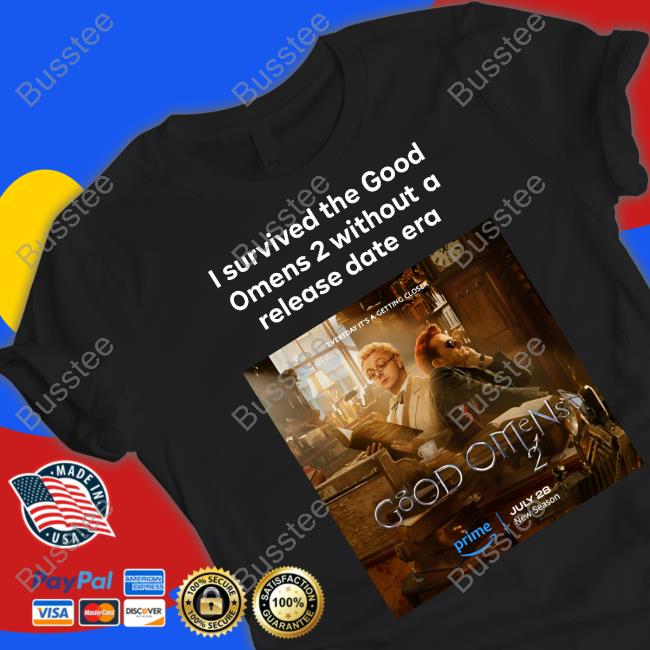 Shawn -79 I Survived The Good Omens 2 Without A Release Date Era T Shirt