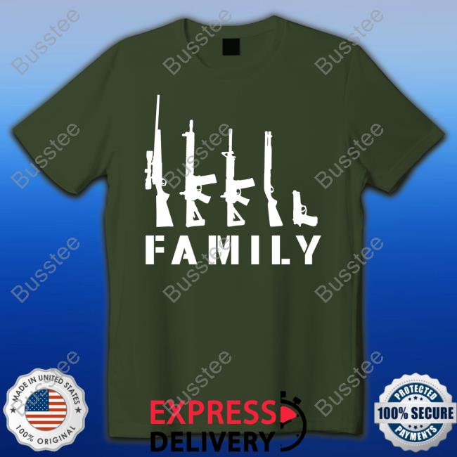 Irishpeachbackup Family Guns Tee Shirt