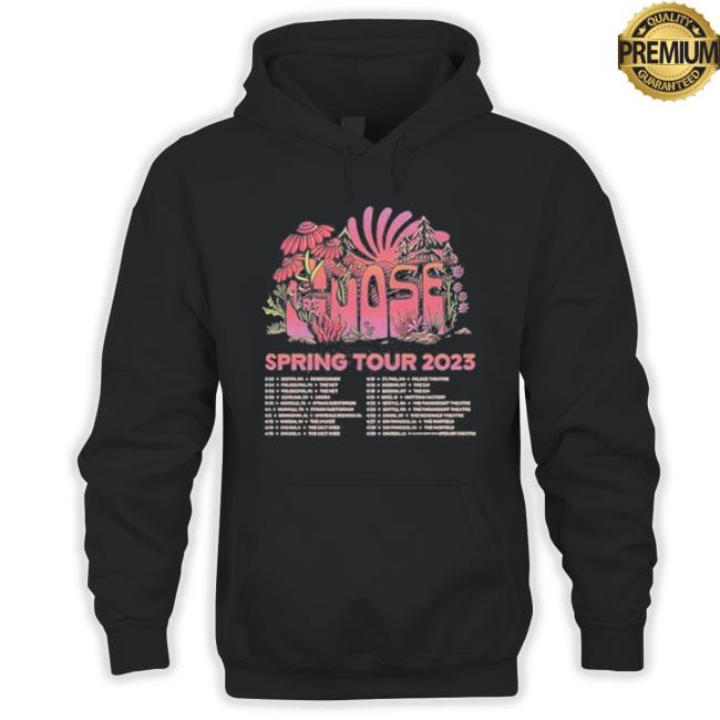 Official Goose Band Spring Tour 2023 Long Sleeve Shirt