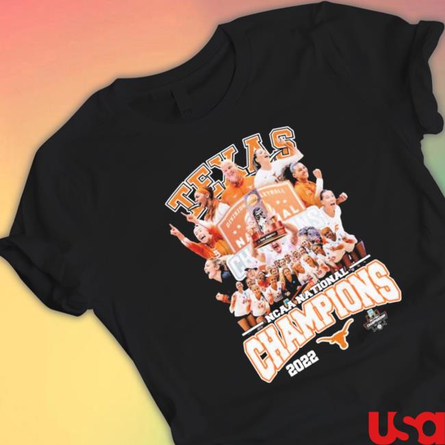 Texas Longhorns Women’S Volleyball Team Ncaa National Champions 2022 Long Sleeve Shirt