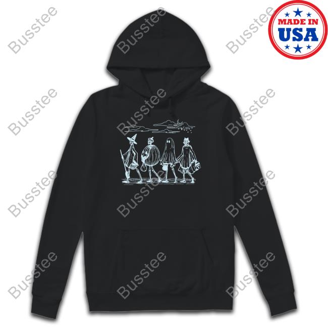 American Eagle Merch Skeleton Halloween Shirt