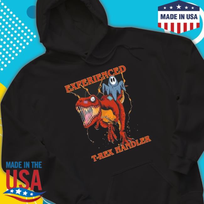 Official Awesome Experienced T-Rex Handler Halloween 2023 Long Sleeve T Shirt