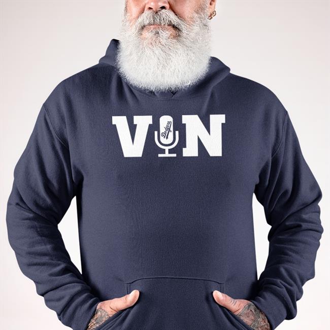 Vin Scully Microphone Shirt