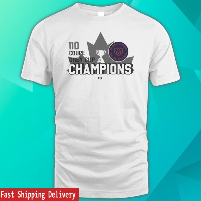 Trending Montreal Alouettes Cfl 110 Coupe Grey Cup Champions Hoodie Sweatshirt