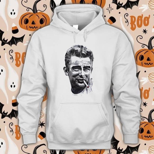 James Dean Cigarette Hooded Sweatshirt