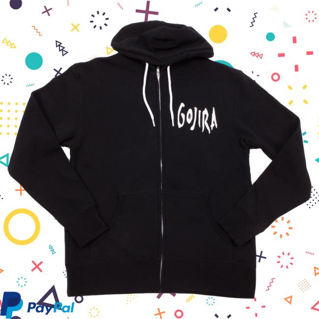 Official Roadrunner Records Gojira Merch Store Gojira Sun Zip Up Hooded Sweatshirt RoadrunnerRecords