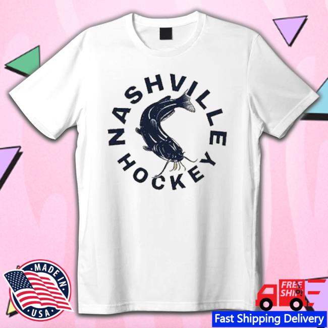 Nashville Predators Gold Catfish Hoodie