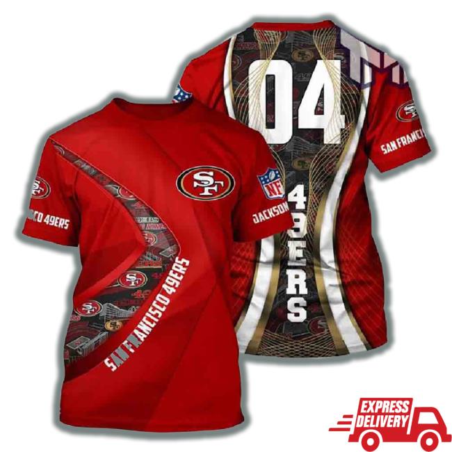 49Ers All Over 3D Printed Sweatshirt