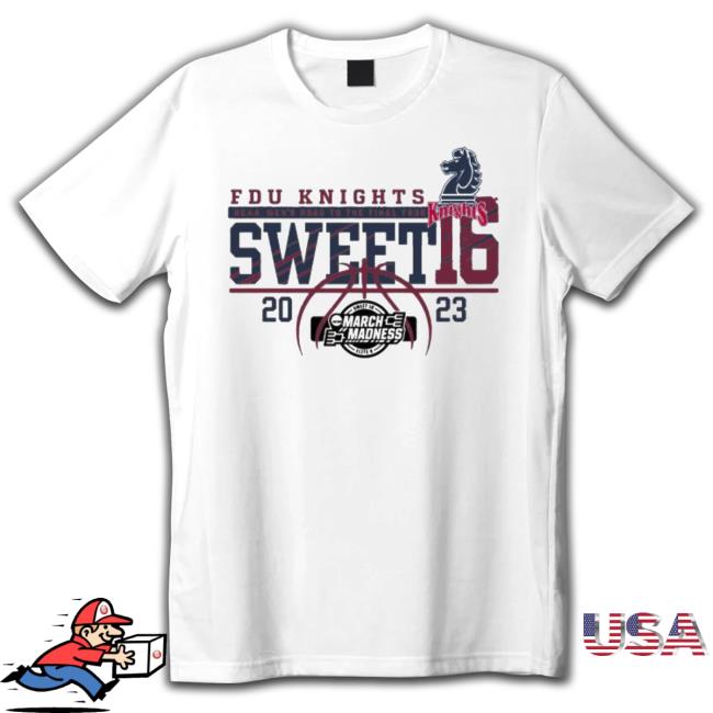 Fdu Knights Ncaa Men’s Road To The Final Four Sweet Sixteen 2023 shirt