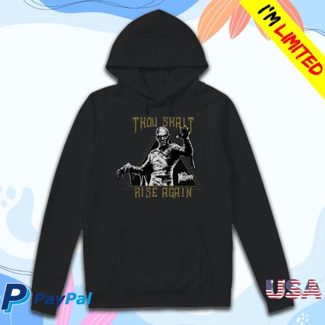 Official Universal Monsters The Mummy Thous Shalt Rise Again Long Sleeve