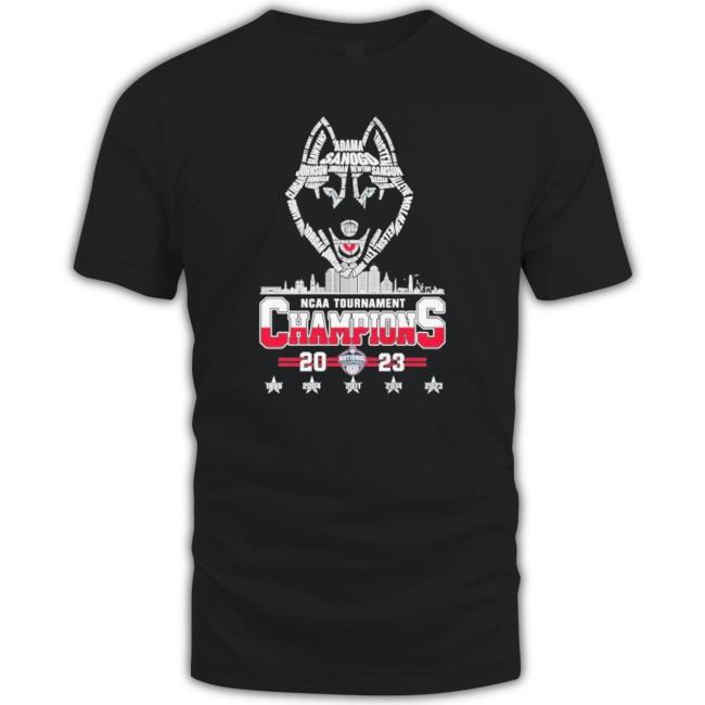 Uconn Huskies Ncaa Tournament Champions 2023 Shirt