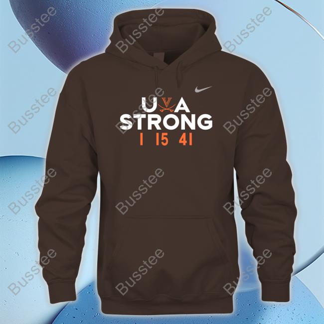 Virginia Football Uva Strong 1 15 41 Shirt
