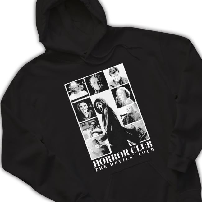 Horror Club The Devils’S Tour Halloween 2023 Hoodie