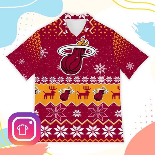 Miami Heat Sports Football American Ugly Christmas Hawaiian Hoodie