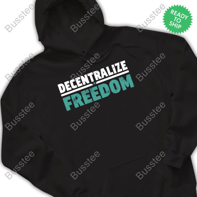 Safemoon Merch Decentralize Freedom Tee Shirt