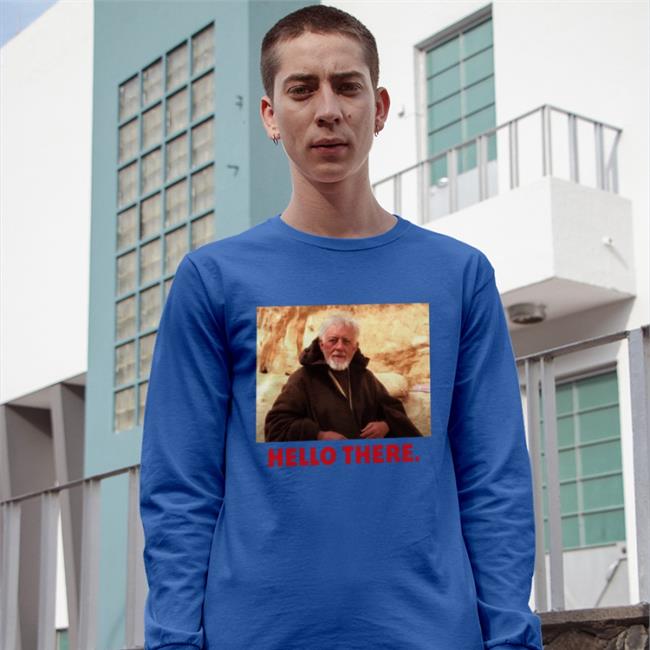 Obi-Wan Kenobi Hello There Long Sleeve T Shirt Black