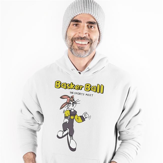 Poorly Translated Shirts Bunny Basker Ball The Sports Meet Tee