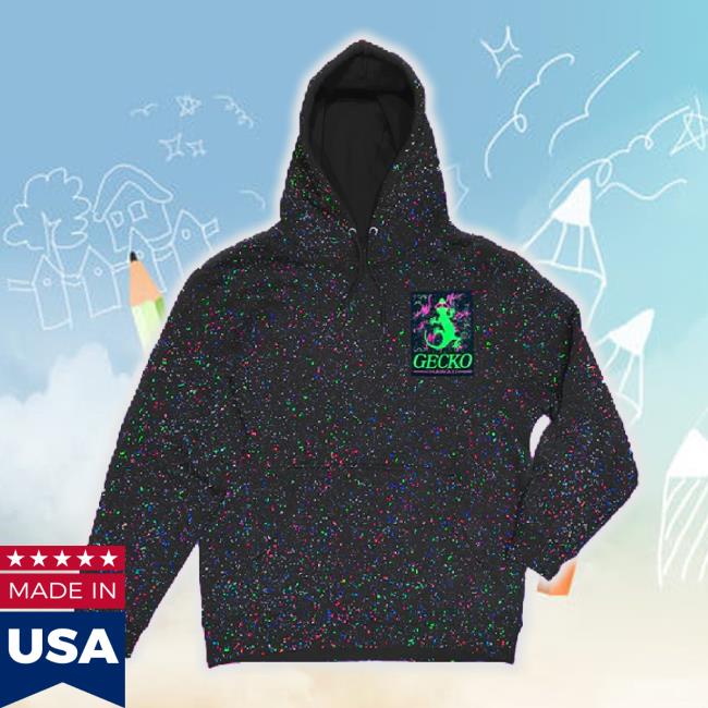 Gitd Splatter Sweaters- Space Gecko Limited Edition