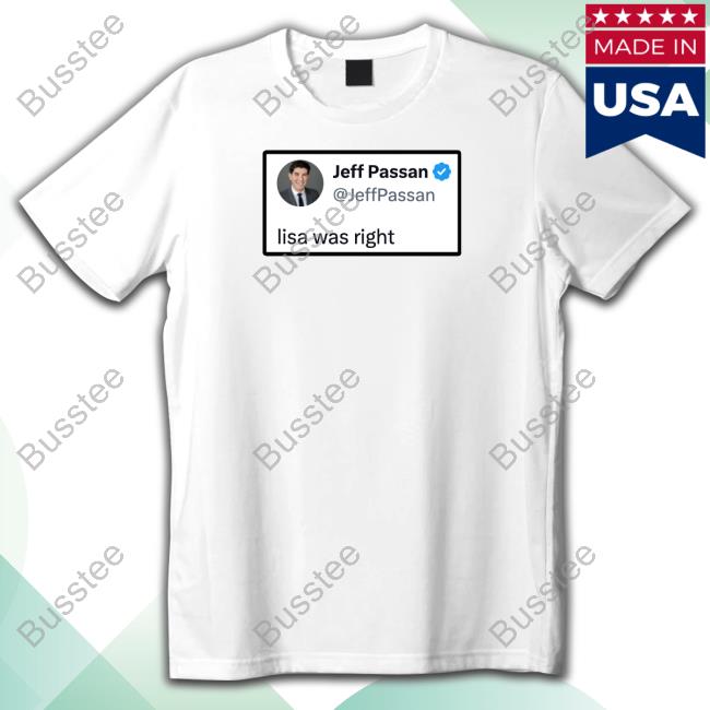 Lisa L Dubbs Jeff Passan Lisa Was Right Long Sleeve T Shirt