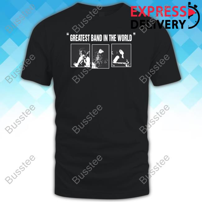 Muna Store Greatest Band In The World Photo Shirt