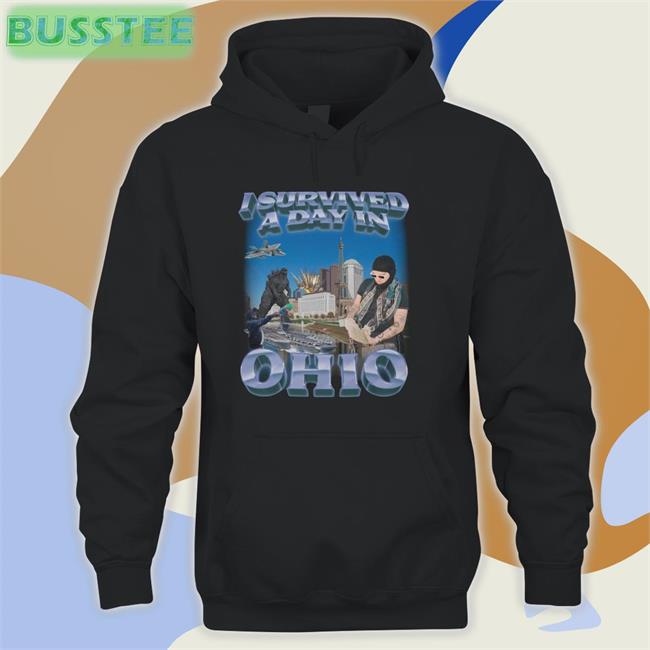 I Survived A Day In Ohio Shirt Swagstimulus Swag Stimulus