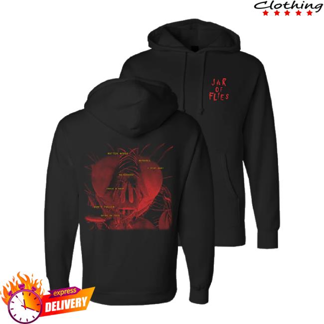 Original Alice In Chains Merch Store Jar Of Flies Tracklist Sweatshirt Aliceinchains Shop