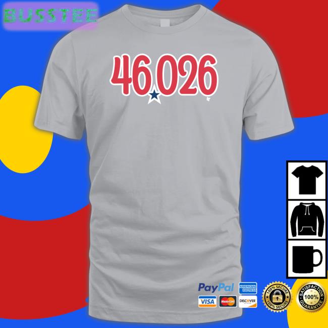 Philadelphia Phillies 46,026 Shirt Shirt