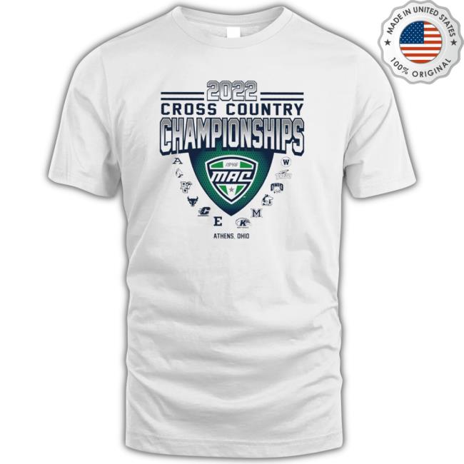 2022 Mac Cross Country Championships Event Tee Shirt