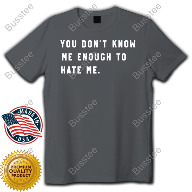 Caleb Plant Wearing You Don't Know Me Enough To Hate Me Sweatshirt