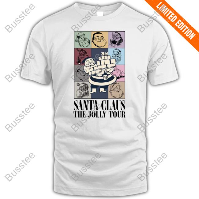 Santa Claus The Jolly Tour Hoodied Sweatshirt