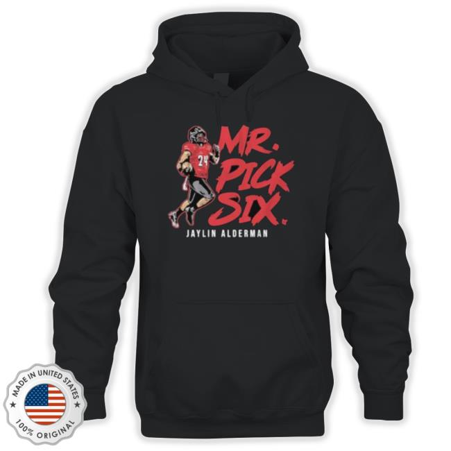 Louisville Cardinals Mr Pick Six Jaylin Alderman Hoodie Louisville Cardinals Mr Pick Six Jaylin Alderman Long Sleeve Shirt