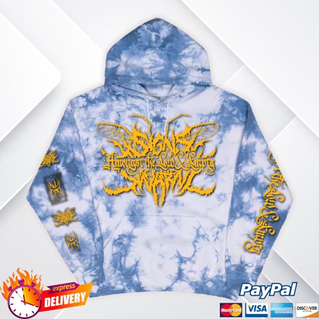 Trending Signs Of The Swarm "Amongst The Low & Emp-Dye" Pullover Hoodie Sweatshirt