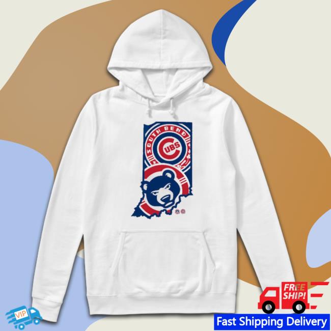 South Bend Cubs Men’s State New Era T- shirt