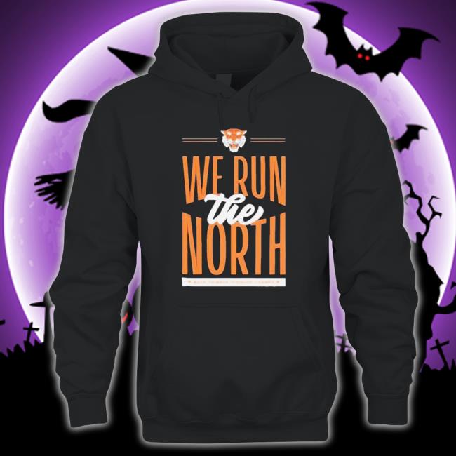 Official We Run The North Cincinnati Bengals Back To Back Division Champs Sweaters