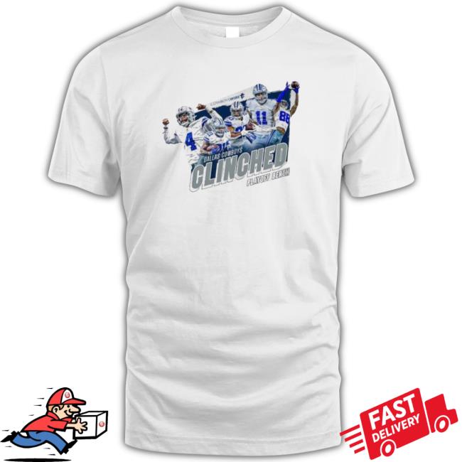 Cowboys Clinch Playoff Nfc 2022 Classic Shirt