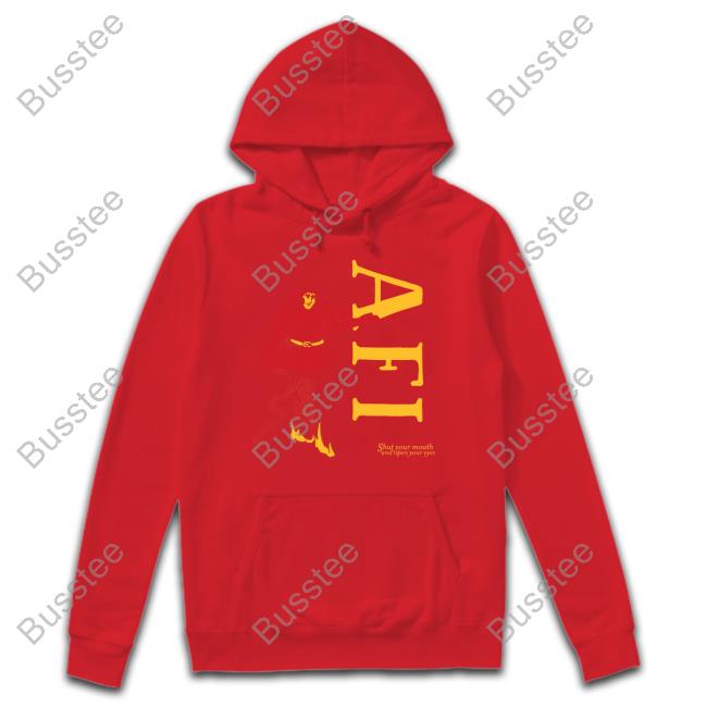Afi Shut Your Mouth And Open Your Eyes Devil Tee Shirt Afireinside Merch Afireinside Shop Afi Shut Your Mouth And Open Your Eyes Devil New Shirt