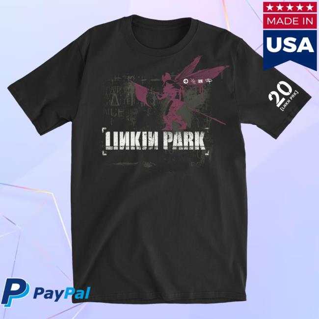 Official Linkin Park Merch Store Hybrid Theory 20Th Anniversary Ht:20 Side Street Soldier Black Crew LinkinPark Apparel Clothing Shop