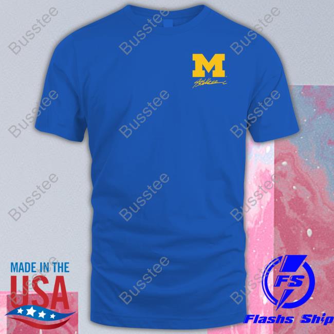 The Mden Store Valiant University of Michigan Football Blake Corum Lightning Official Shirt