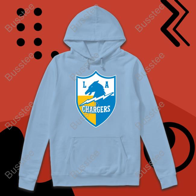 Los Angeles Chargers Vintage Shield Logo Tee Los Angeles Chargers Vintage Shield Logo Tee