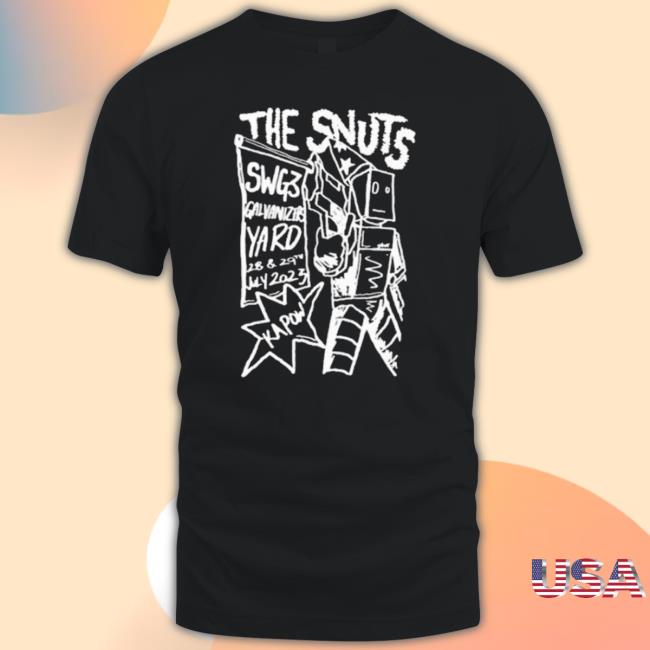 The Snuts Band Swg3 Galvanizers Yard 28 And 29Th July 2023 Kapow Long Sleeve T Shirt