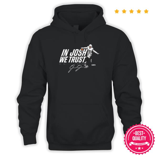 In Josh Jacobs We Trust Josh Jacobs Lv Team Signature Hoodie