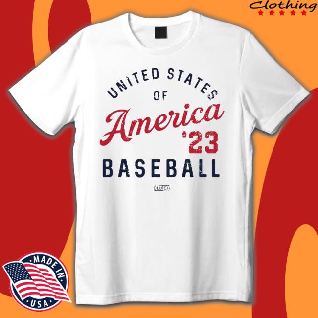 2023 United States Of America Baseball Shirt