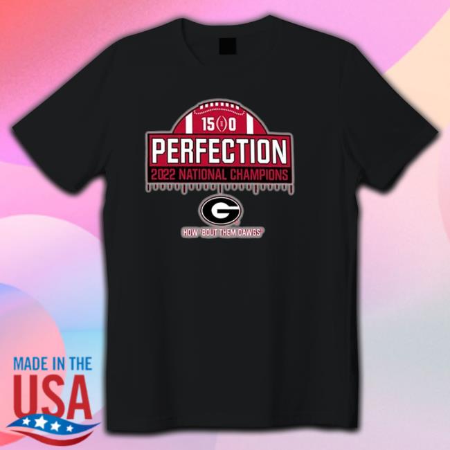 Men’S Georgia Bulldogs 2022 National Champions Perfection shirt