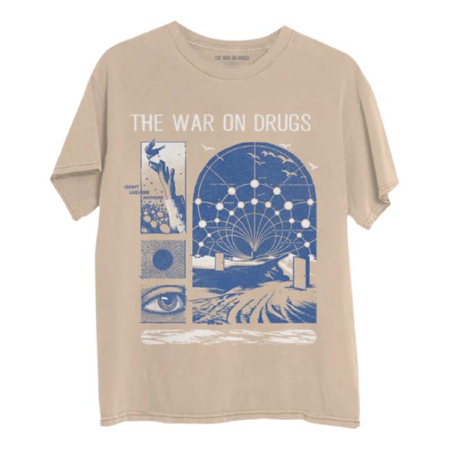 Trending The War On Drugs Merch Store I Don't Live Here Anymore Tracklist Tee Thewarondrugs Shop