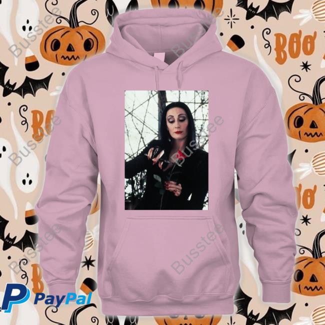 Morticia Addams Anjelica Huston Tee