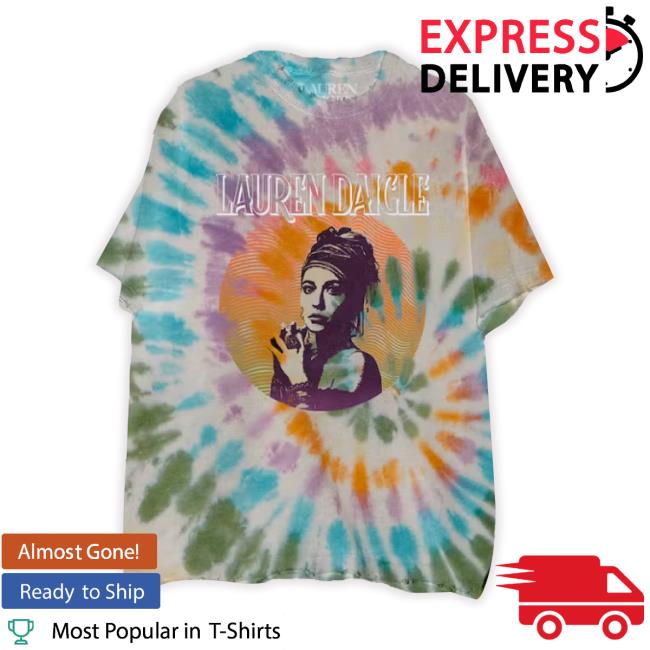 Lauren Daigle Tie-Dye Photo Long Sleeve Tee