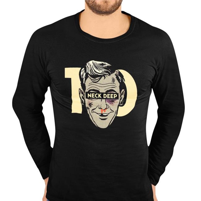 Neckdeepuk 10 Year Anniversary Neck Deep Rain In July Hoodie Sweatshirt Neck Deep Store