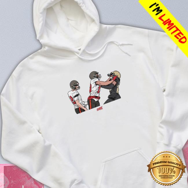 Official That’S Your Quarterback No Saints Push For Tb Football Fans Crewneck Sweatshirt